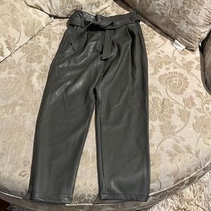 Brand new with tag, Dynamite belted faux leather pants